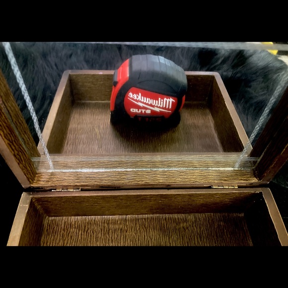 19th Century Burl Wood Box With Bakelite Handle - Picture 6 of 16